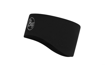 Пов'язка на голову Buff Windproof Headband, Grey Logo - S/M (BU 111227.00)