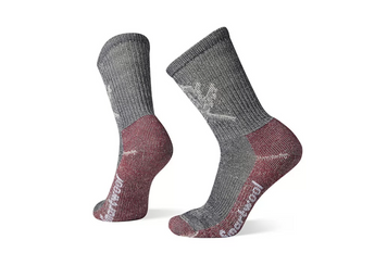 Шкарпетки жіночі Smartwool Women's Classic Hike Light Cushion Leaf Pattern Crew, Deep Navy, р.S (SW SW001632.092-S)