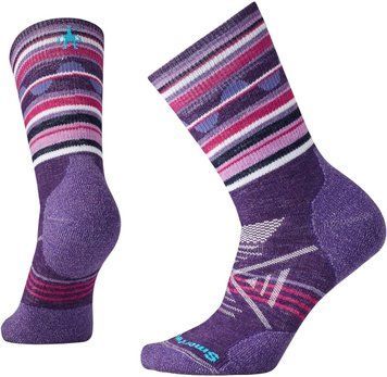 Термошкарпетки жіночі Smartwool PhD Outdoor Middle Pattern Crew Mountain Purple, 34-37 (SW 01120.591-S)