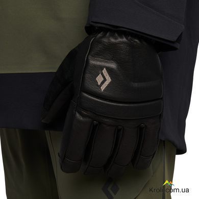 Перчатки мужские Black Diamond Spark Gloves, Black/Black, XL (BD 8011309008XLG1)