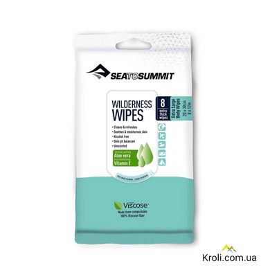 Влажные салфетки Sea To Summit Wilderness Wipes Extra Large Blue, (STS AWWXL)