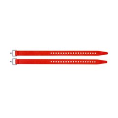 Набор стяжных ремней Tatonka No-Slip Strap 40см/Pair, Red Orange (TAT 3231.211)