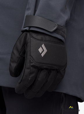 Рукавички чоловічі Black Diamond Mission Gloves, Black, L (BD 8010590002LRG1)