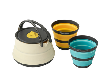 Набір посуду Sea to Summit Frontier UL Collapsible Kettle Cook Set w/Sack з чохлом, на 2 персони (STS ACK025031-122104)