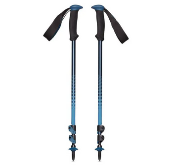 Трекинговые палки телескопические Black Diamond Trail Back, 62-140 см, Azurite (BD 1125484022ALL1)