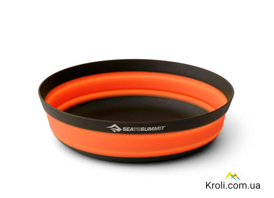 Миска складана Sea to Summit Frontier UL Collapsible Bowl, Puffin's Bill Orange, L (STS ACK038011-060606)