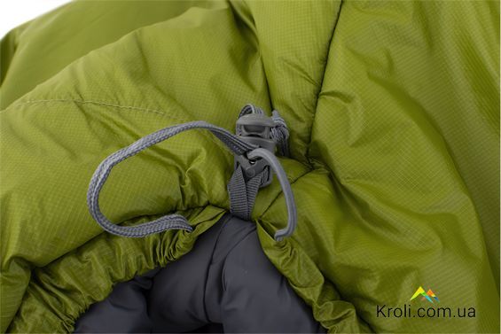 Спальний мішок Pinguin Micra (6/1 ° C), 175 см - Left Zip, Green (PNG 230741) 2020