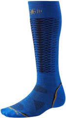 Шкарпетки чоловічі Smartwool Men's PhD Downhill Racer Socks, Bright Blue, M (SW SW105.378-M)