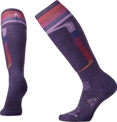 Шкарпетки жіночі Smartwool PhD Ski Light Elite Pattern Mountain Purple, р.S (34-37)(SW 15016.591-S)