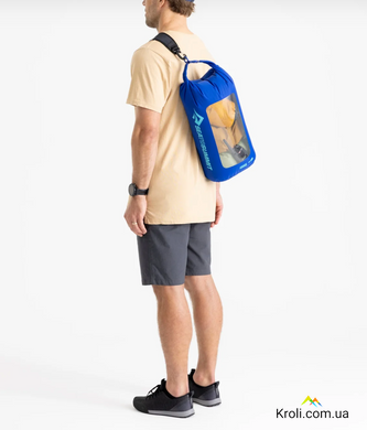 Гермочехол Sea to Summit Lightweight Dry Bag View, 13 L, Surf The Web (STS ASG012131-051603)