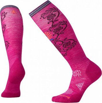 Носки женские Smartwool PhD Ski Light Pattern Berry, р.S (34-37) (SW 15017.044-S)