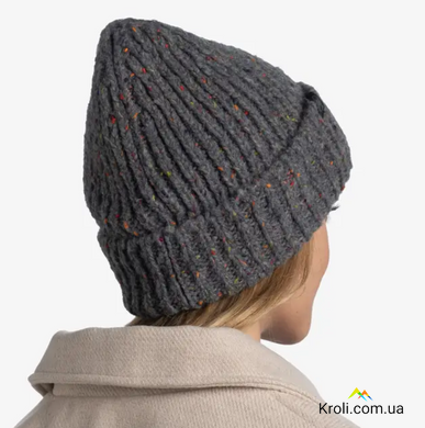 Шапка Buff Knitted & Polar Beanie Kim Grey (BU 129698.937.10.00)