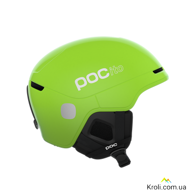 Дитячий лижний шолом POC Pocito Obex MIPS, флуоресцентний жовтий / зелений, XXS (ПК 104748234xxs1)
