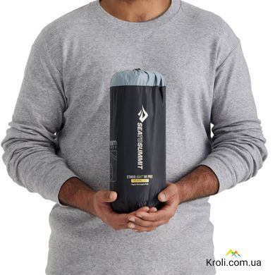 Килимок надувний Sea to Summit Ether Light XR Pro Insulated ASC Mat, Pirate Black, Regular Rectang Wide, 183х64х10см (STS ASL051142-290103)