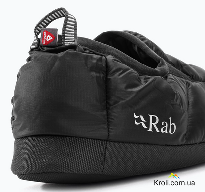 Чуні туристичні Rab Cirrus Hut Slipper, Black, 36-37 (XS) (RB QAJ-05-BLK-XSM)