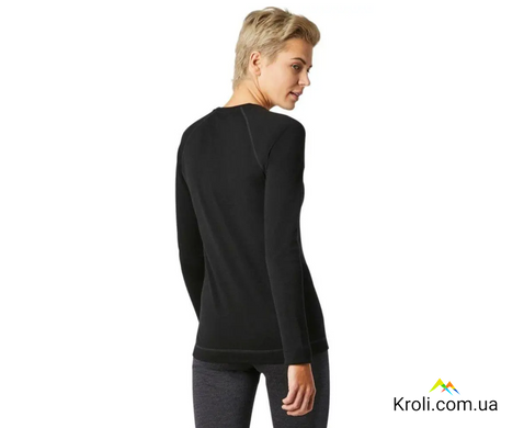 Термокофта женская Smartwool Women's Merino 250 Baselayer Crew Boxed, Charcoal Heather, р.XS (SW SW016370.010-XS)