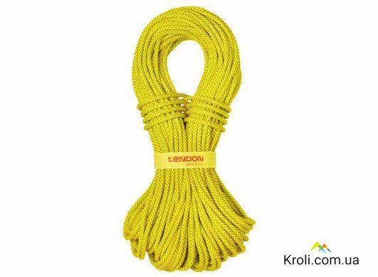 Динамічна мотузка Tendon Alpine 7.9 CS, Yellow, 50 м, (TND D079TL42C050C)