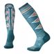 Шкарпетки жіночі Smartwool PhD Ski Light Pattern Mediterranean Green, р.M (SW 01331.A19-M)