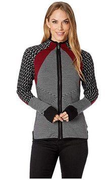 Кофта жіноча Smartwool Women's Dacono Ski Full Zip Sweater: Black, M (SW 16389.001-M)