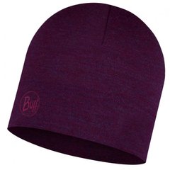 Шапка BUFF® Midweight Merino Wool Hat purplish melange (BU 118007.609.10.00)