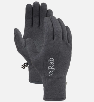 Перчатки Rab Geon Gloves, Black/Steel Marl, XL (RB QAJ-01-BL-XL)