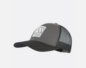 Кепка Rab Dihedral Badge Cap, Graphene/Beluga, One Size (RB QAB-63-GRB-ONE)