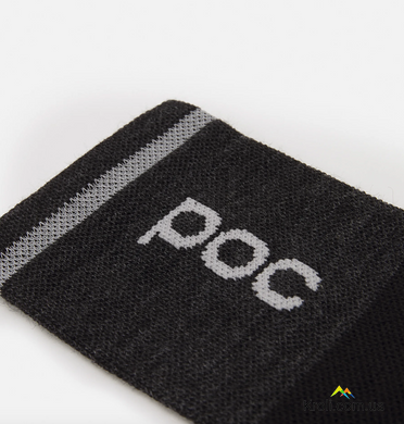 Шкарпетки велосипедні POC Thermal Sock, Sylvanite Grey/Uranium Black, 37-38 (S) (PC 651358259SML1)