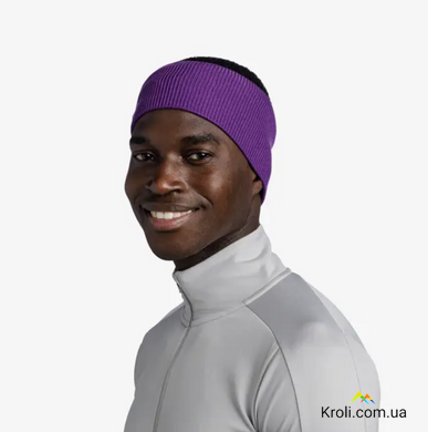 Повязка для головы Buff CrossKnit Headband, Purple (BU 126484.605.10.00)