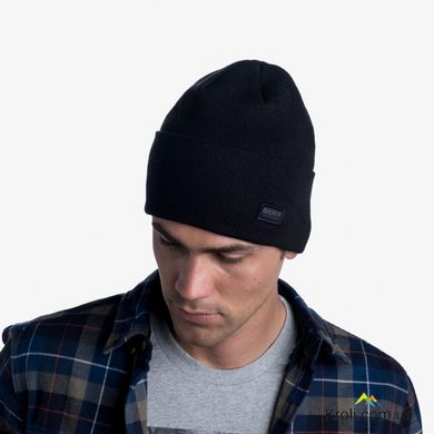 Тепла зимова шапка Buff Knitted Hat Niels Black (BU 126457.999.10.00)