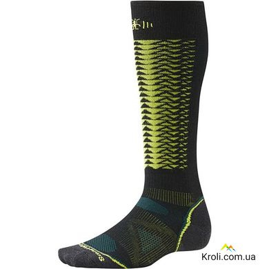 Шкарпетки чоловічі Smartwool Men's PhD Downhill Racer Socks, Black, L (SW SW105.001-L)