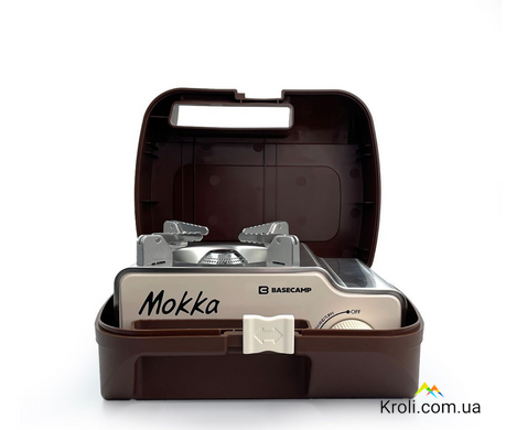 Портативна газова плитка Base Camp Camping Stove Mokka, Bone White (BCP 51417)
