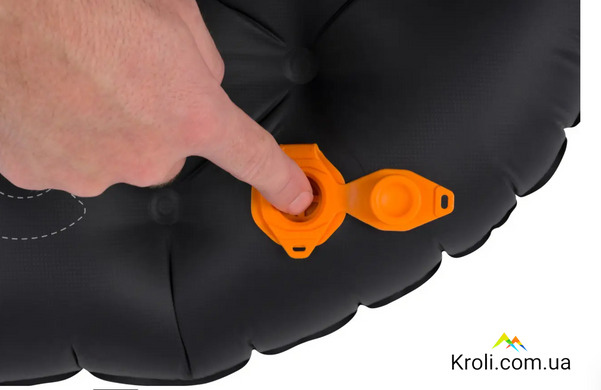 Килимок надувний Sea To Summit Ether Light XT Extreme Mat, Black/Orange, Rectangular Large, 201 x 64 х 10см (STS AMELXTEXMRL)