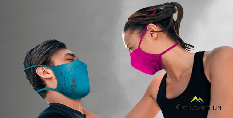 Маска защитная спортивная Accapi Sport Mask, Fuxia Fluo, XS/S (ACC А836.929-XSS)