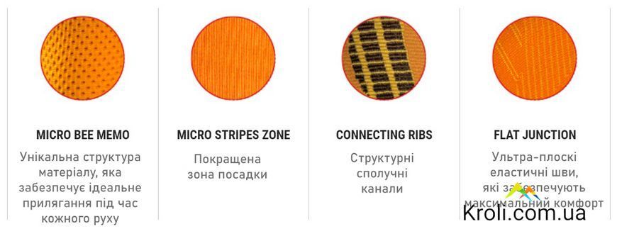 Термоштаны мужские Accapi X-Country, Orange, M/L (ACC А603.930-ML)