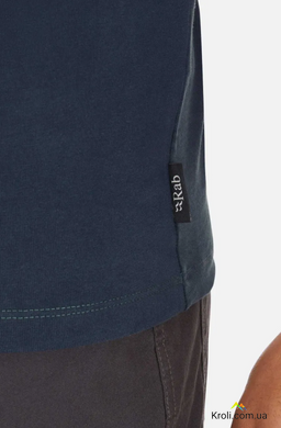 Футболка чоловіча Rab Basecamp 3 Peaks Tee, Tempest Blue, M (RB QCC-05-TMB-MED)