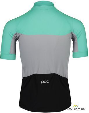 Велоджерси POC Essential Road Light Jersey, Fluorite Green/Alloy Grey, L (PC 582128313LRG1)