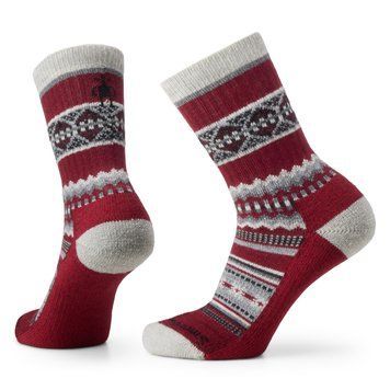 Носки мужские Smartwool Everyday Snowed In Sweater Crew, Tibetan Red, 38-41 (M) (SW SW002186.A25-M)