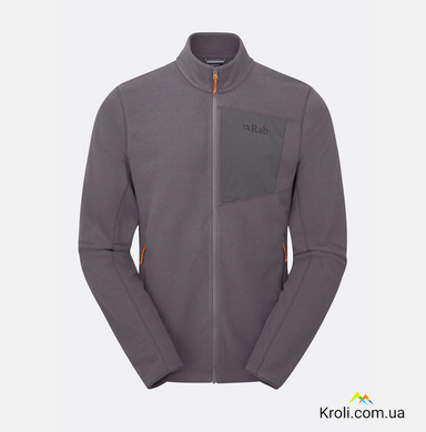 Кофта мужская Rab Tecton Jacket, Graphene, L (RB QFG-03-GRH-LRG)