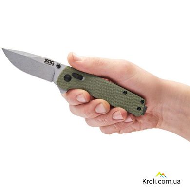 Складной нож SOG Terminus XR G10, OD Green