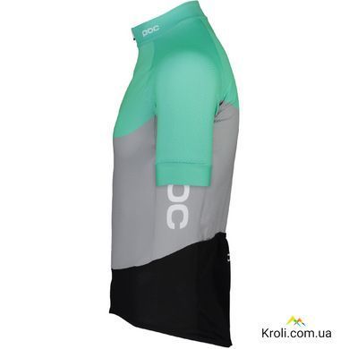 Велоджерси POC Essential Road Light Jersey, Fluorite Green/Alloy Grey, L (PC 582128313LRG1)