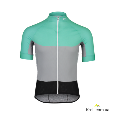 Велоджерси POC Essential Road Light Jersey, Fluorite Green/Alloy Grey, L (PC 582128313LRG1)