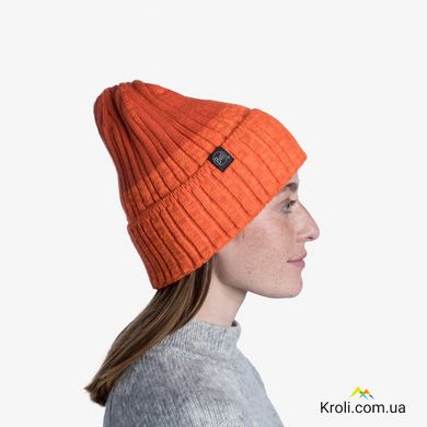 Теплая зимняя шапка Buff Knitted & Polar Hat Igor Fire (BU 120850.220.10.00)