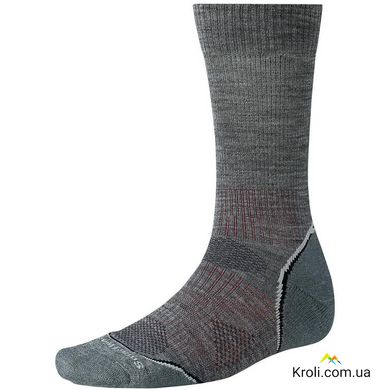 Термошкарпетки Smartwool PhD Outdoor Light Crew Socks XL (46-49), Medium Gray