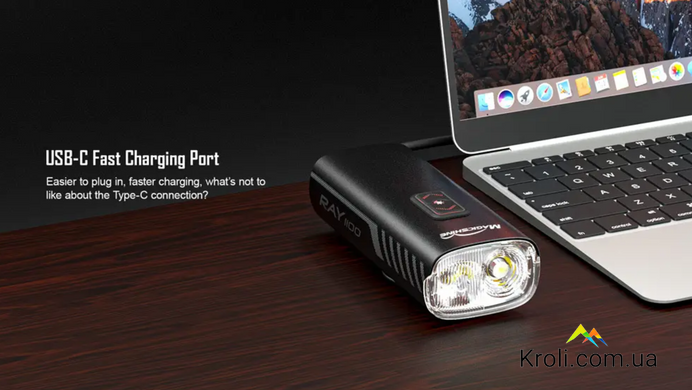 Велофара передняя Magicshine RAY 1100lum (MSN BL0109)