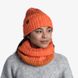 Теплая зимняя шапка Buff Knitted & Polar Hat Igor Fire (BU 120850.220.10.00)