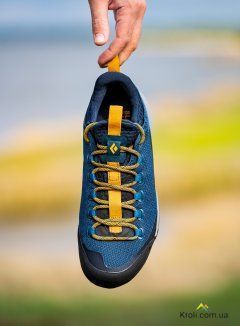 Кроссовки мужские Black Diamond M Mission LT, Eclipse Blue/Amber, р.41,5 (8,5) (BD 580001.9129-085)