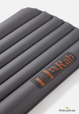 Коврик надувной Rab Stratosphere 4, 183x51x8см, Graphene Regular (RB QMA-05-GRH-REG-REG)
