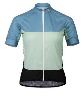 Велоджерсі жіноче POC Essential Road W's Light Jersey, Apophyllite Multi Green, L (PC 532918279LRG1)