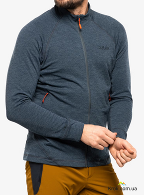 Кофта чоловіча Rab Nexus Jacket, Steel, XL (RB QFF-72-STE-XLG)