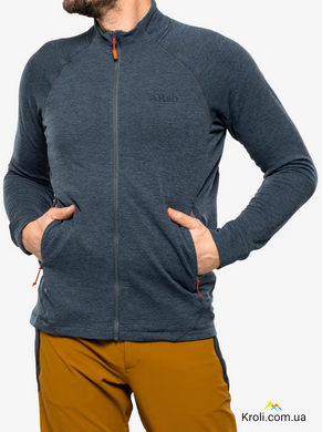 Кофта чоловіча Rab Nexus Jacket, Steel, XL (RB QFF-72-STE-XLG)